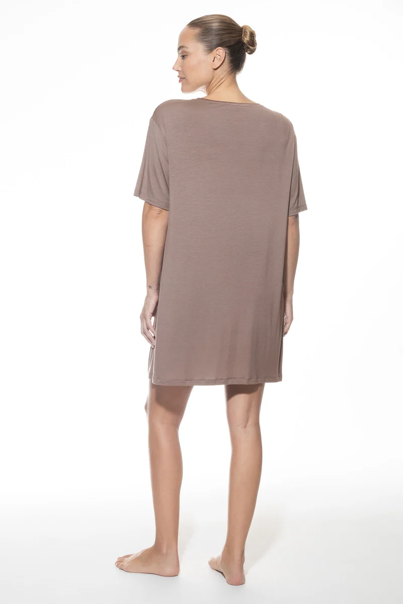 Bigshirt, kurzarm, Länge 84cm, PURE CHIC