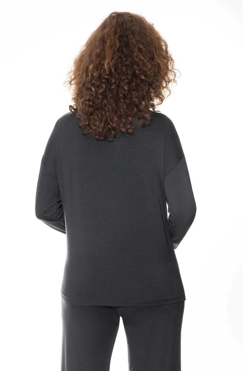 Shirt, langarm, PURE CHIC