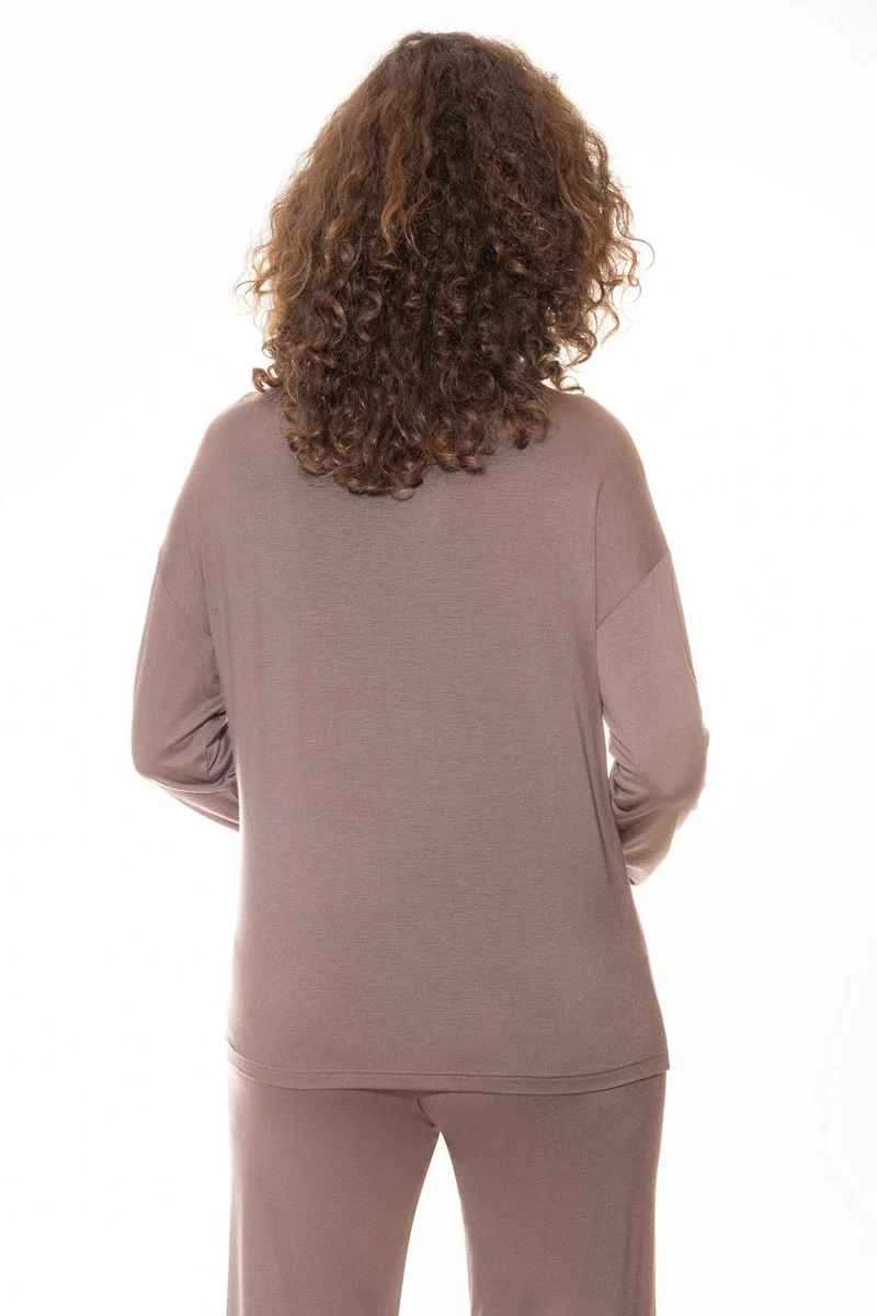 Shirt, langarm, PURE CHIC
