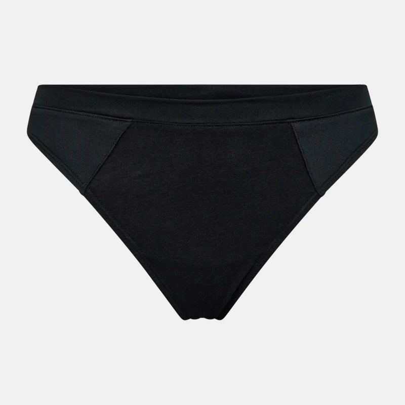 Schwarzer Bambus G-String Panty