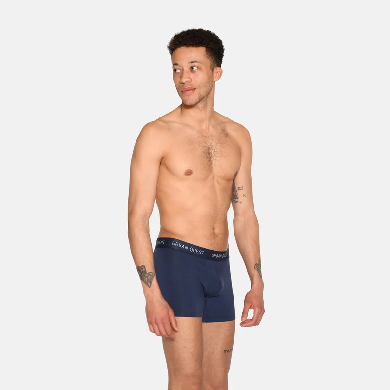 3er-Pack blaue Bambus-Unterhosen