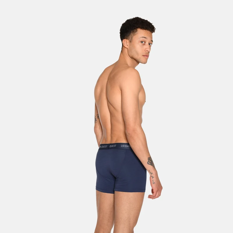3er-Pack blaue Bambus-Unterhosen
