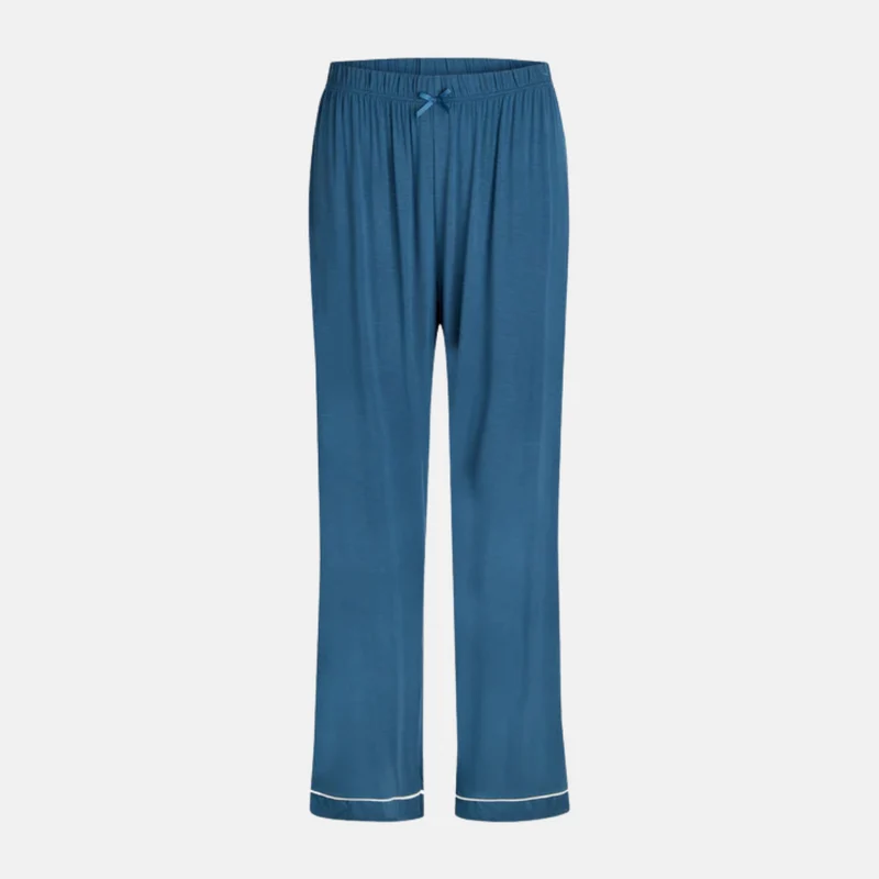 Blaue Bambus-Nachthose