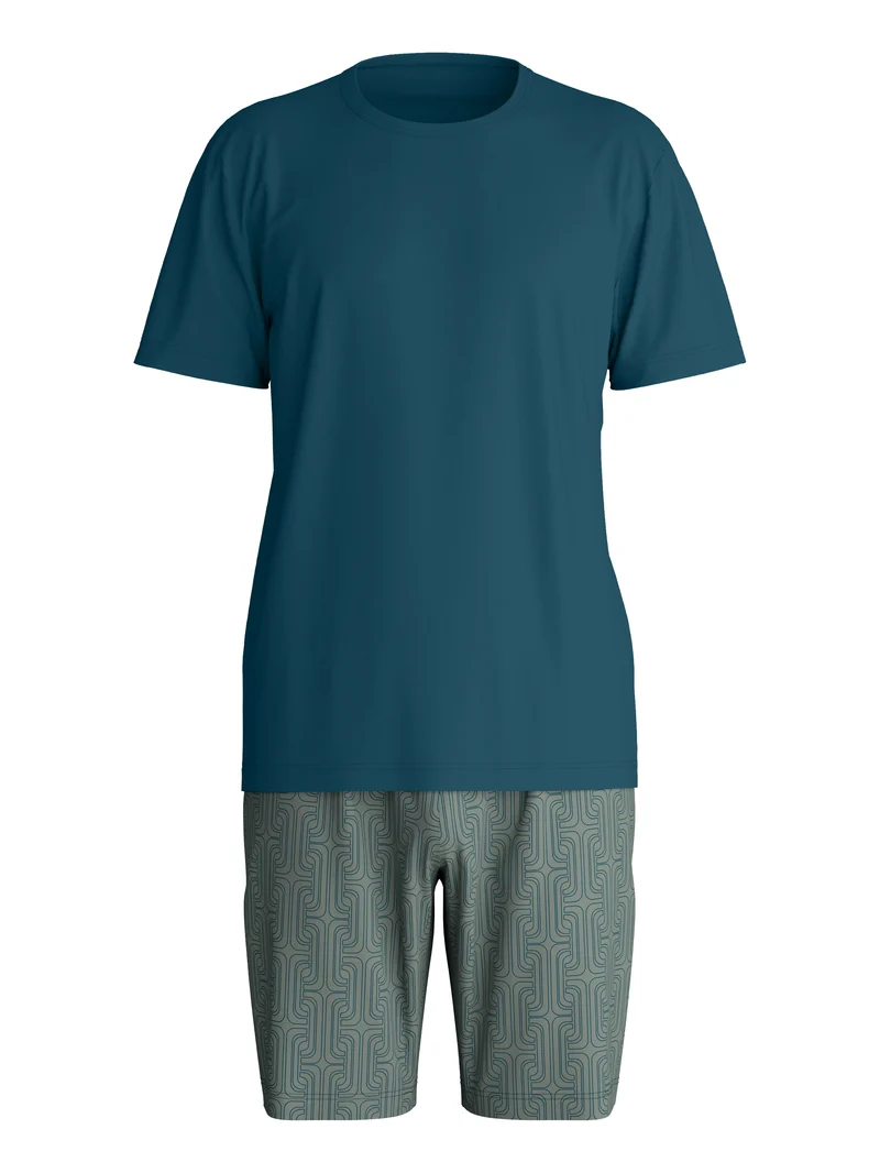 HERREN Pyjama kurz