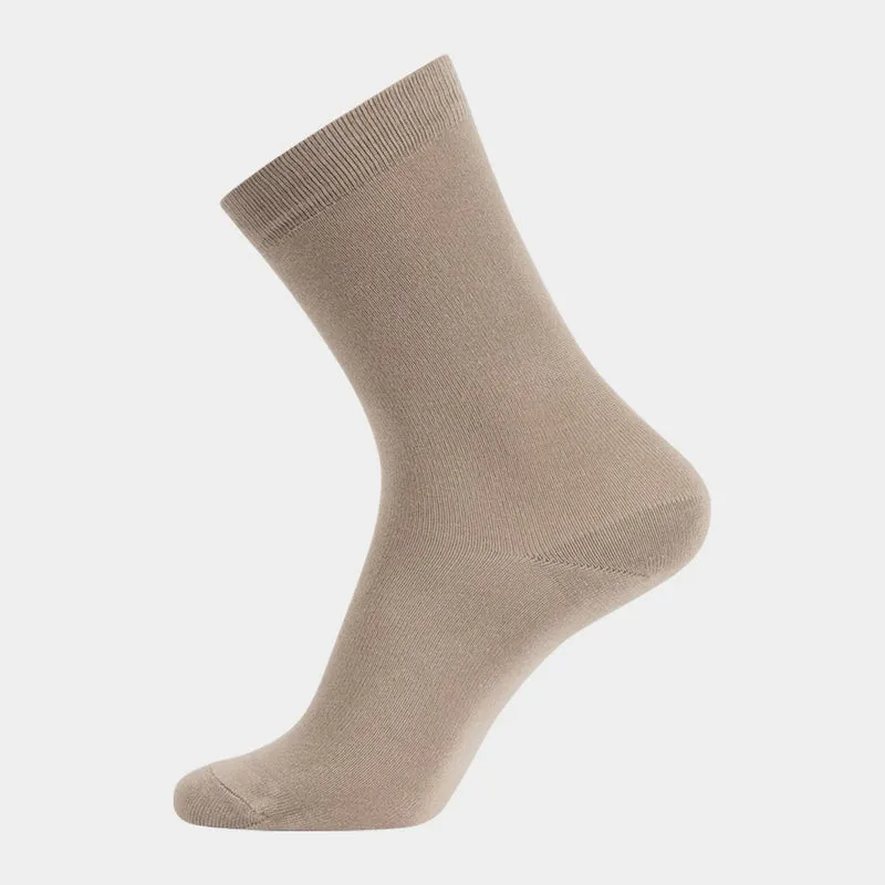 5er Pack Bambussocken Beige