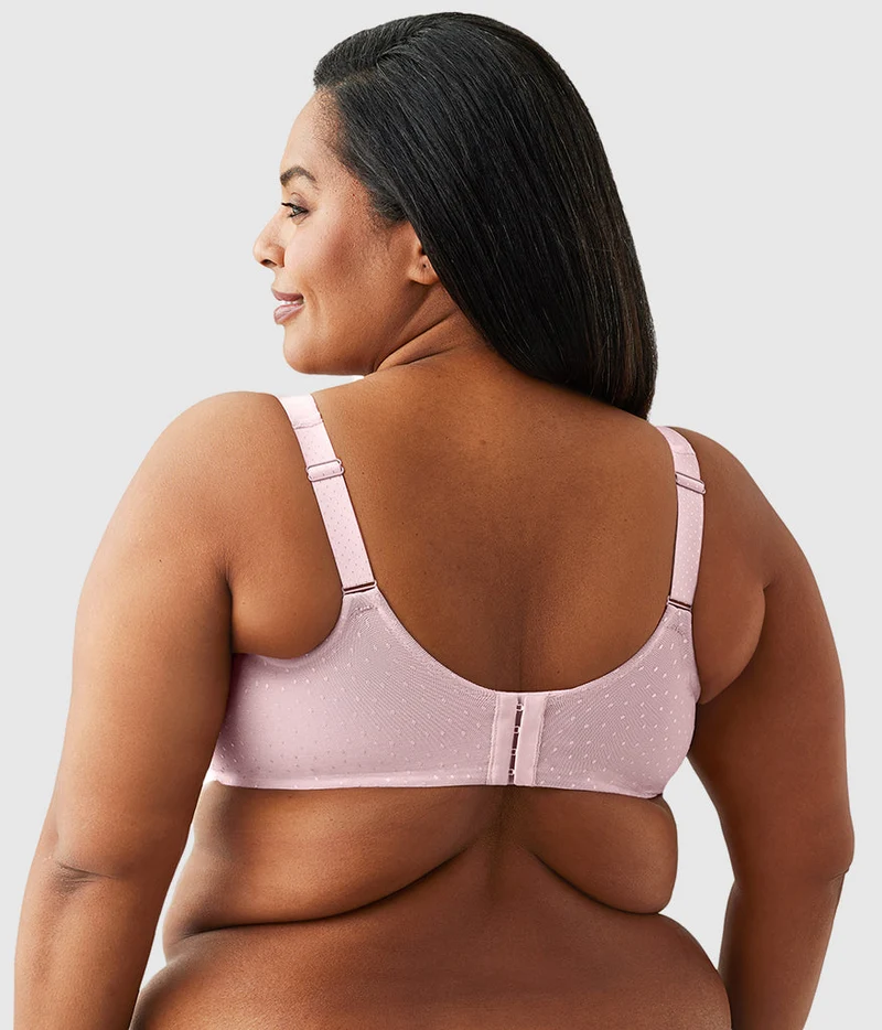 Back Appeal® H-K Cup Underwire Bra Cradle Pink