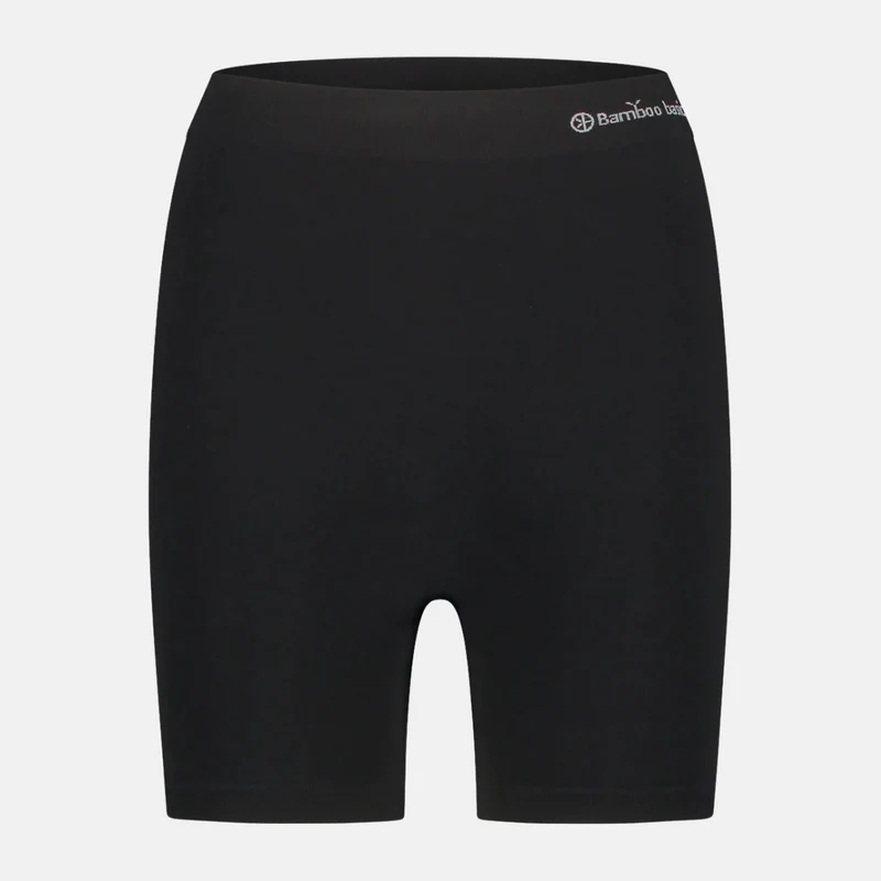 Schwarze Innenshorts aus Bambus