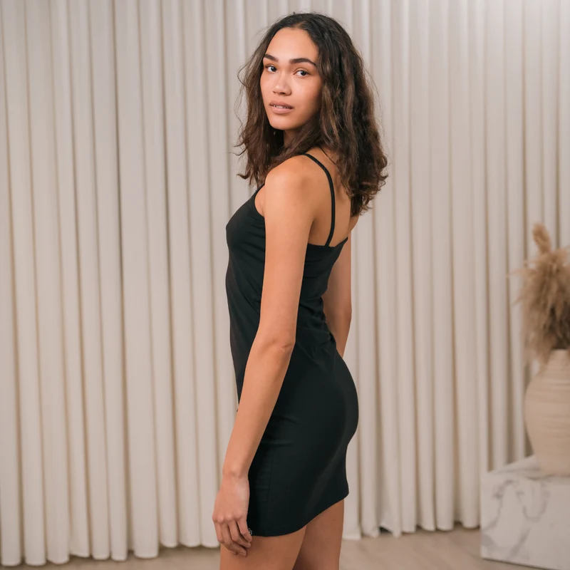 Schwarzer Bambus Petticoat