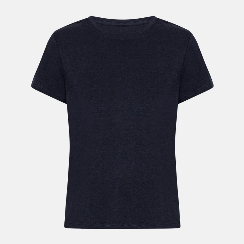 Blaues Bambus-T-Shirt