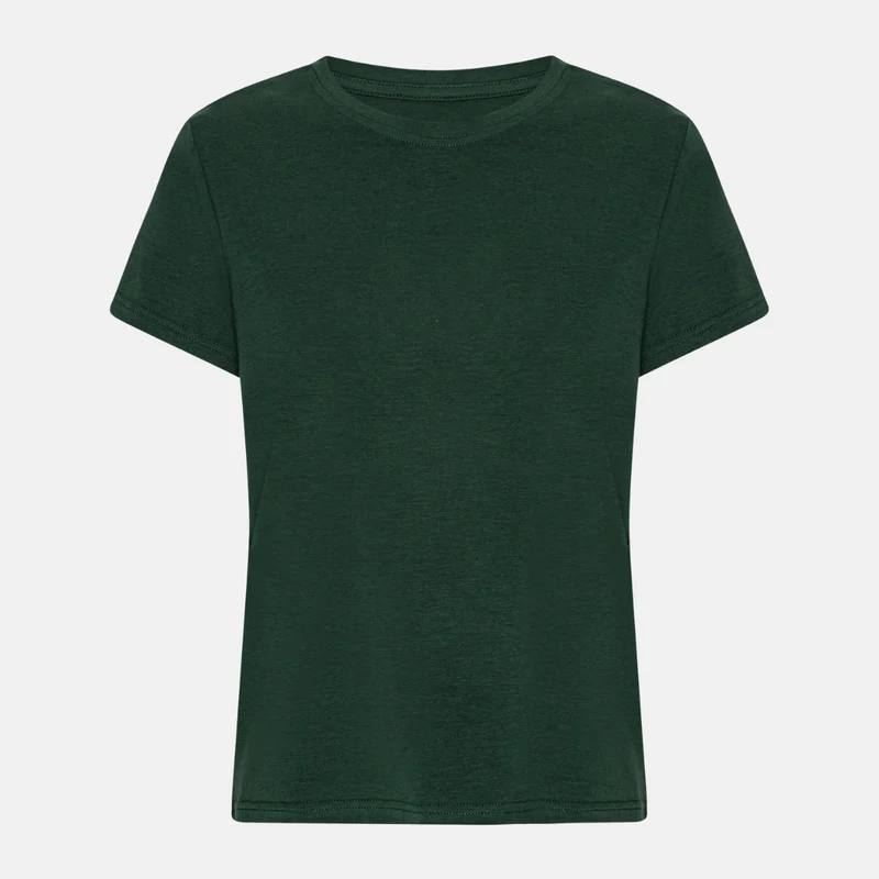 Grünes Bambus-T-Shirt
