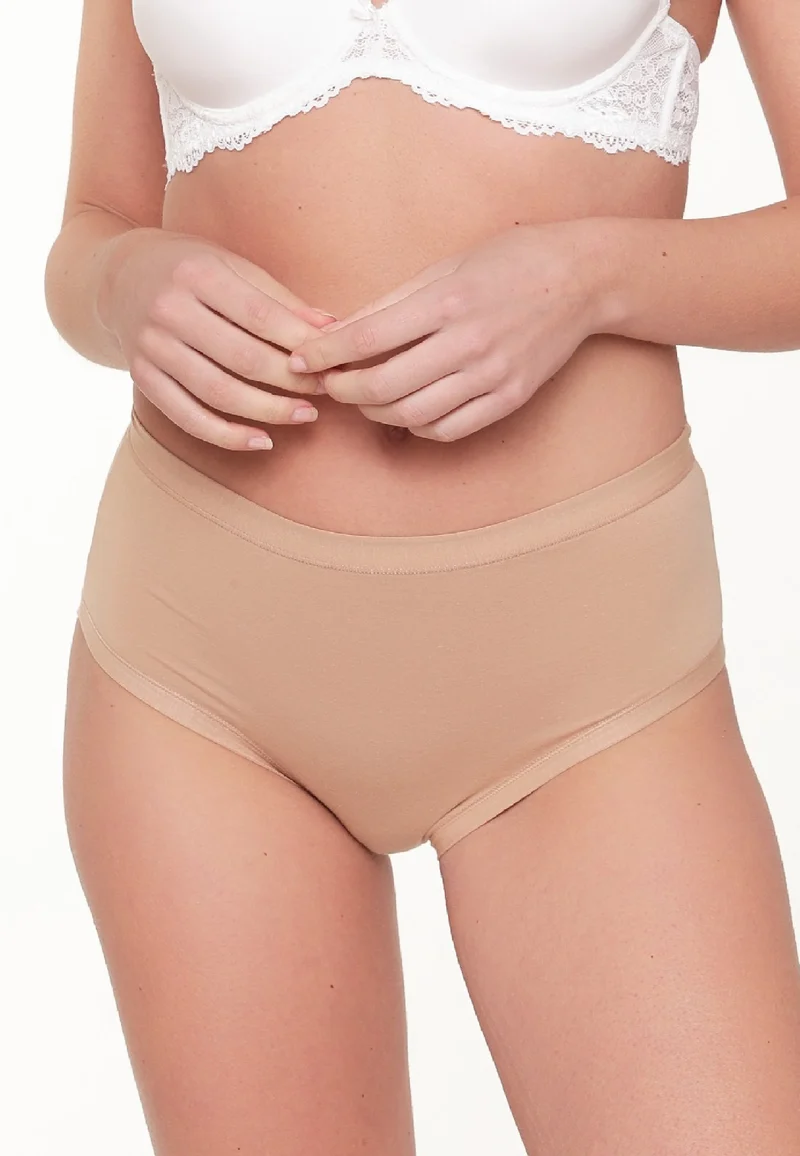 LingaDore 3607B-1 3er Pack Maxi Slip Blush