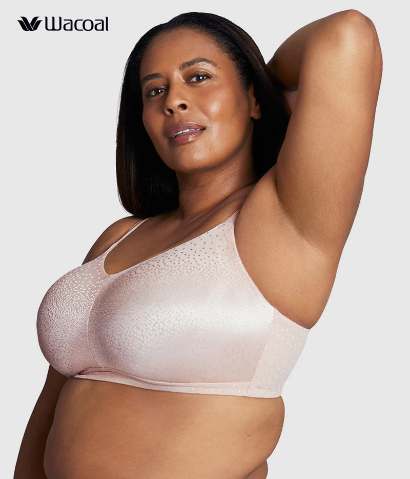 Back Appeal® H-K Cup Wire Free Bra Rose Dust