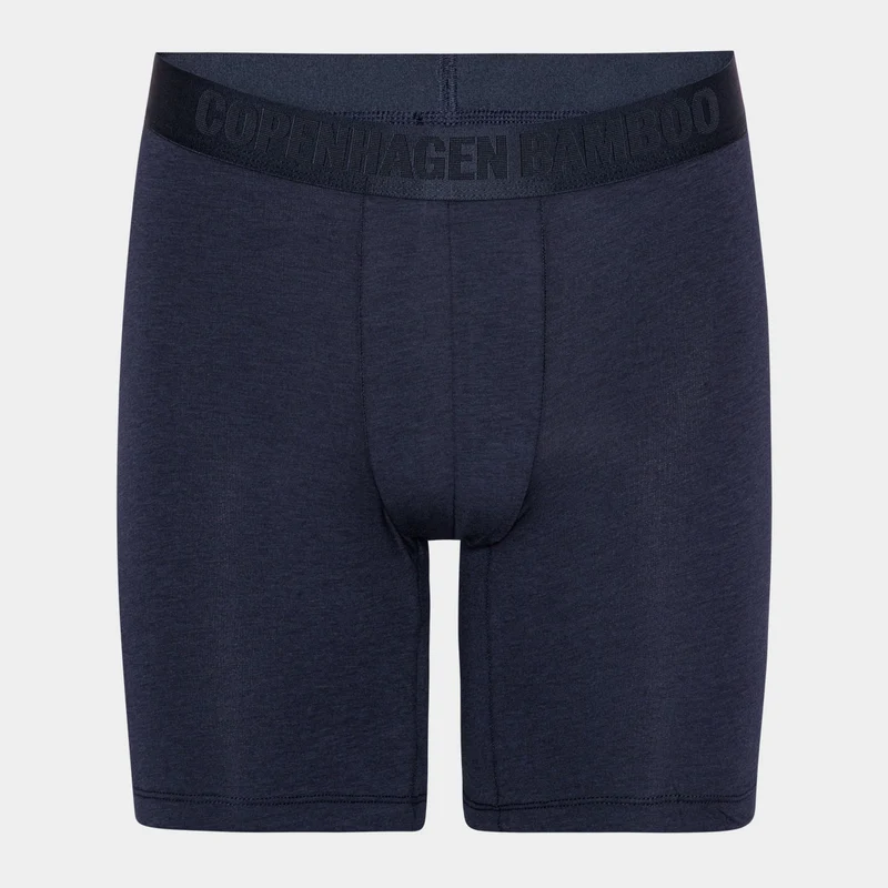 3er Pack Bambusunterhosen mit langen Beinen in schwarz/navy/grau