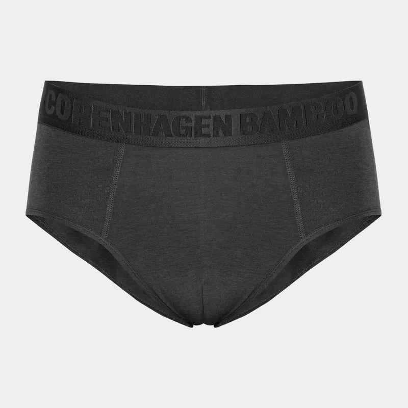 3er-Pack Bambus-Slips für Männer in Schwarz/Grau/Marine