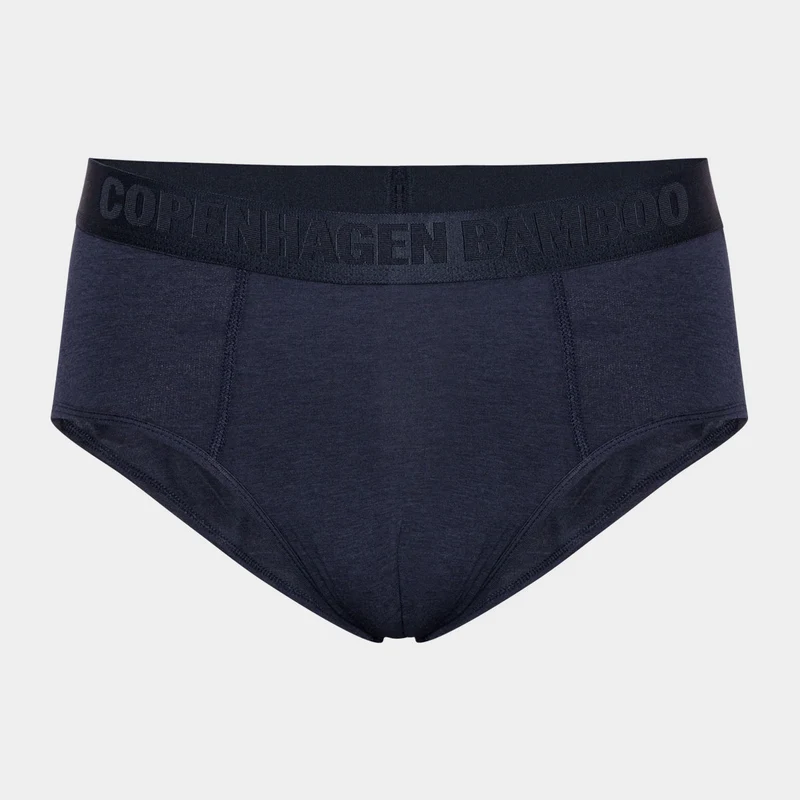 3er-Pack Bambus-Slips für Männer in Schwarz/Grau/Marine