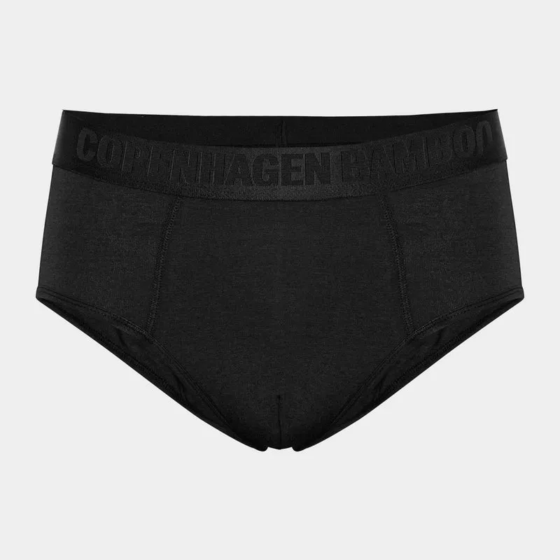 3er-Pack Bambus-Slips für Männer in Schwarz/Grau/Marine