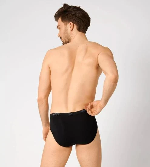 Sloggi men Basic Midi 2er Pack schwarz