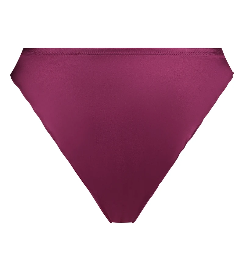Brasilianischer Slip aus satinierter Mikrofaser in den Farben „Fruits des Bois” Silk Radiance