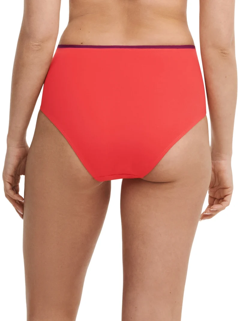 Chantelle Bademode – Authentischer Bikini-Slip in Rouge / Orange