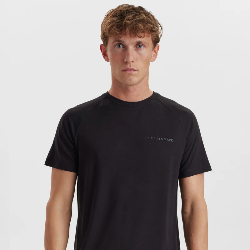 Schwarzes Bambus-T-Shirt