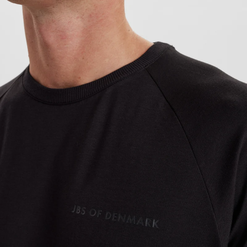 Schwarzes Bambus-T-Shirt