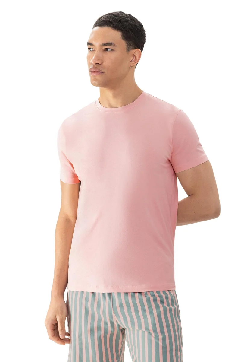 T-Shirt, Rundhals, RELAX, in Sommer-Farbe light salmon