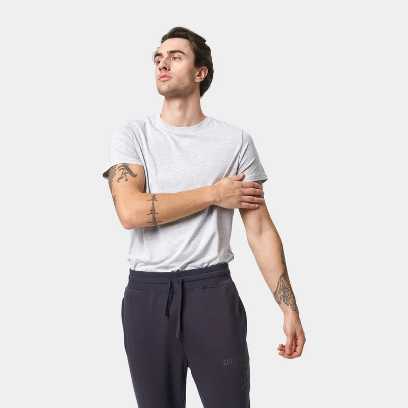 Graues Bambus-T-Shirt