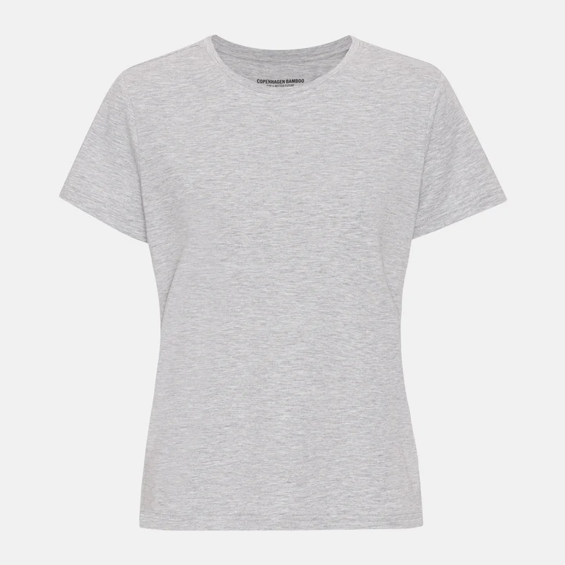 Graues Bambus-T-Shirt