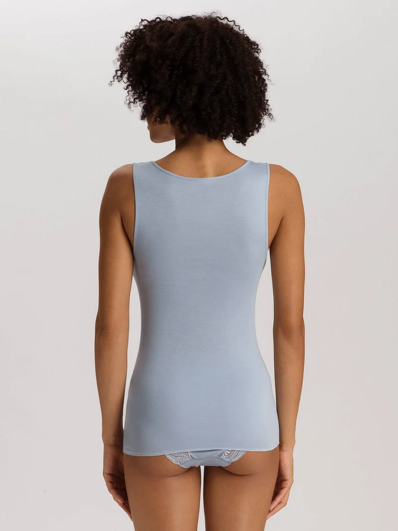 Tank-Top COTTON DELIGHT in Sommer-Farbe sea breeze