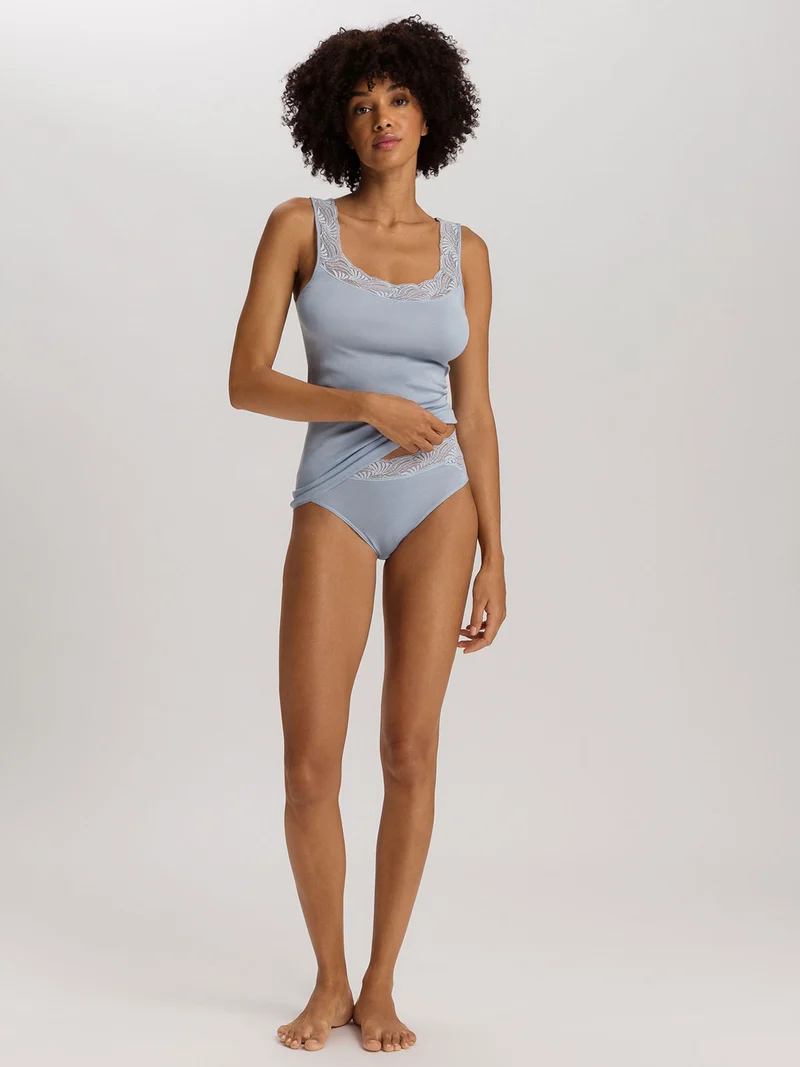 Tank-Top COTTON DELIGHT in Sommer-Farbe sea breeze