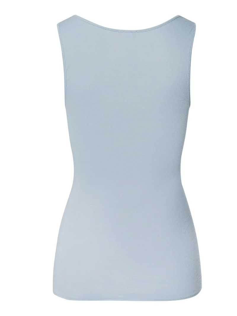 Tank-Top COTTON DELIGHT in Sommer-Farbe sea breeze