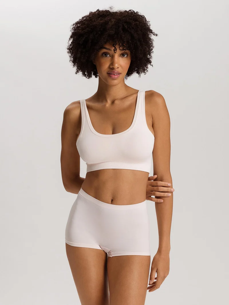 Crop Top Padded TOUCH FEELING in Sommer-Farbe melon soda - Grösse M