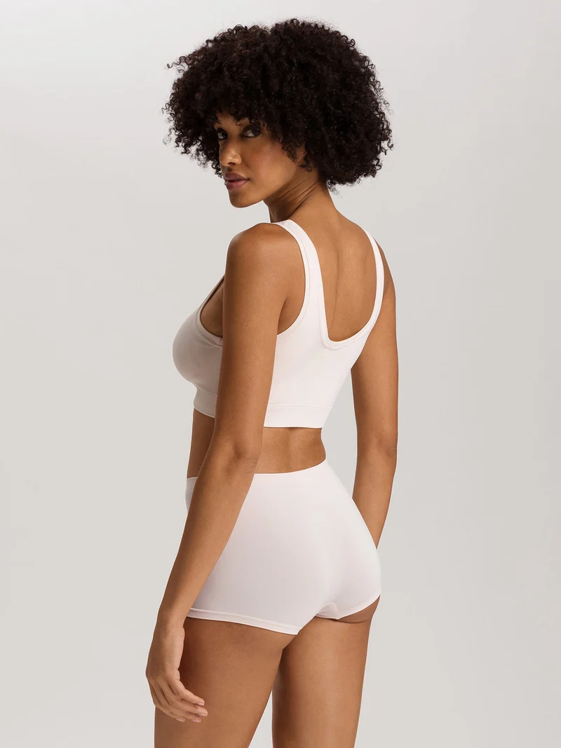 Crop Top Padded TOUCH FEELING in Sommer-Farbe melon soda - Grösse M