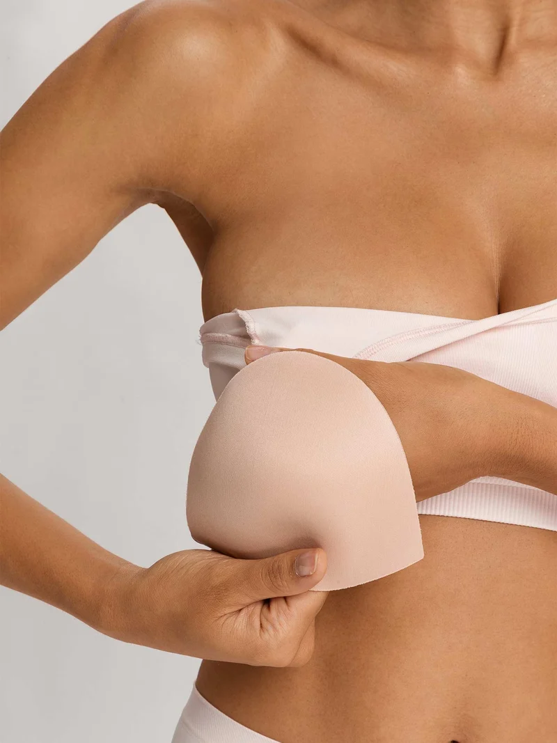 Crop Top Padded TOUCH FEELING in Sommer-Farbe melon soda - Grösse M