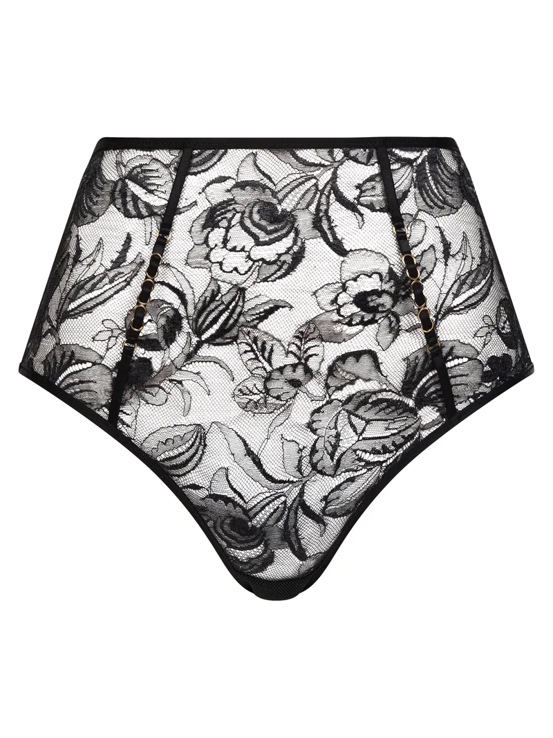 Chantelle - Spirits High-Waist Full Brief Schwarz