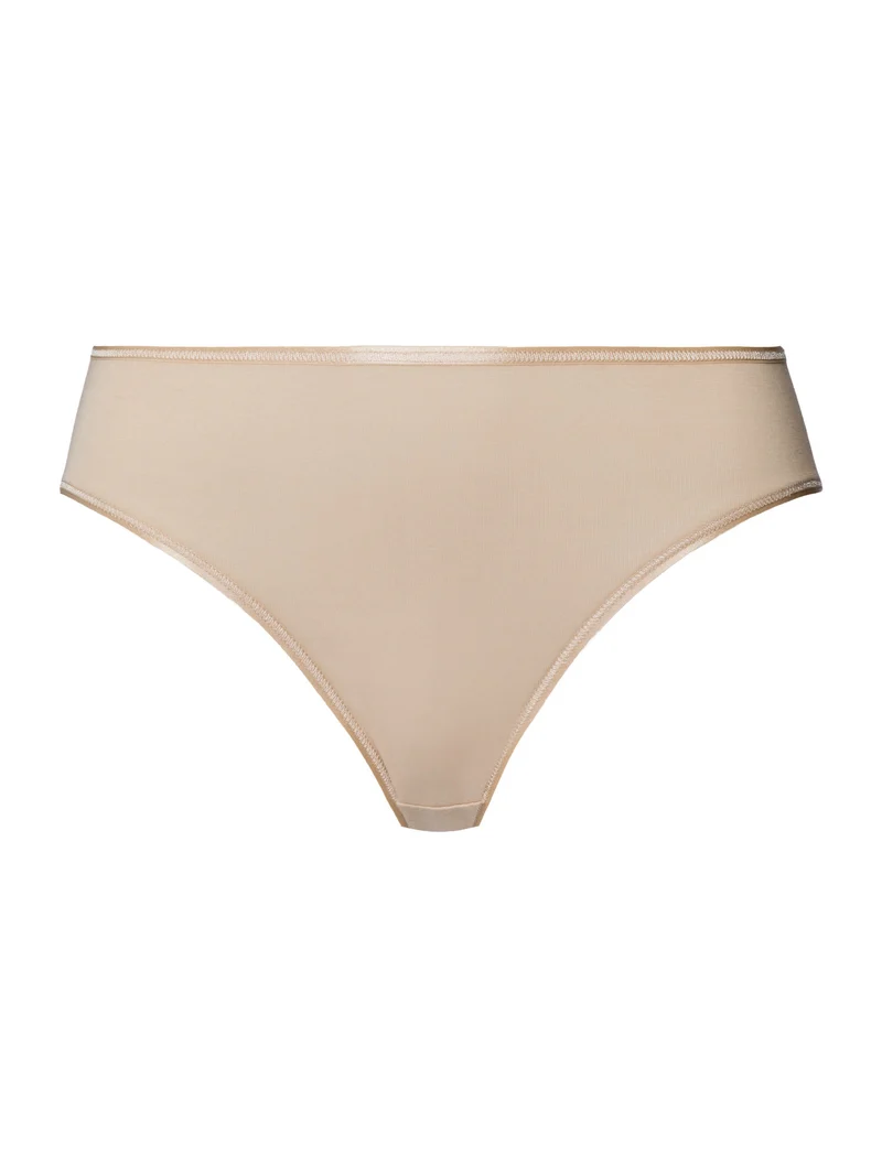 Midi Slip COTTON SEAMLESS in Sommer-Farbe iced cappuccino
