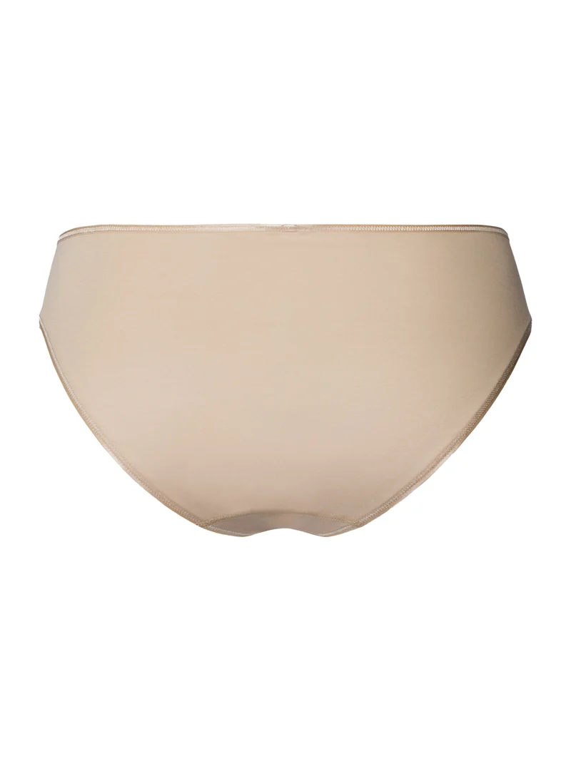 Midi Slip COTTON SEAMLESS in Sommer-Farbe iced cappuccino