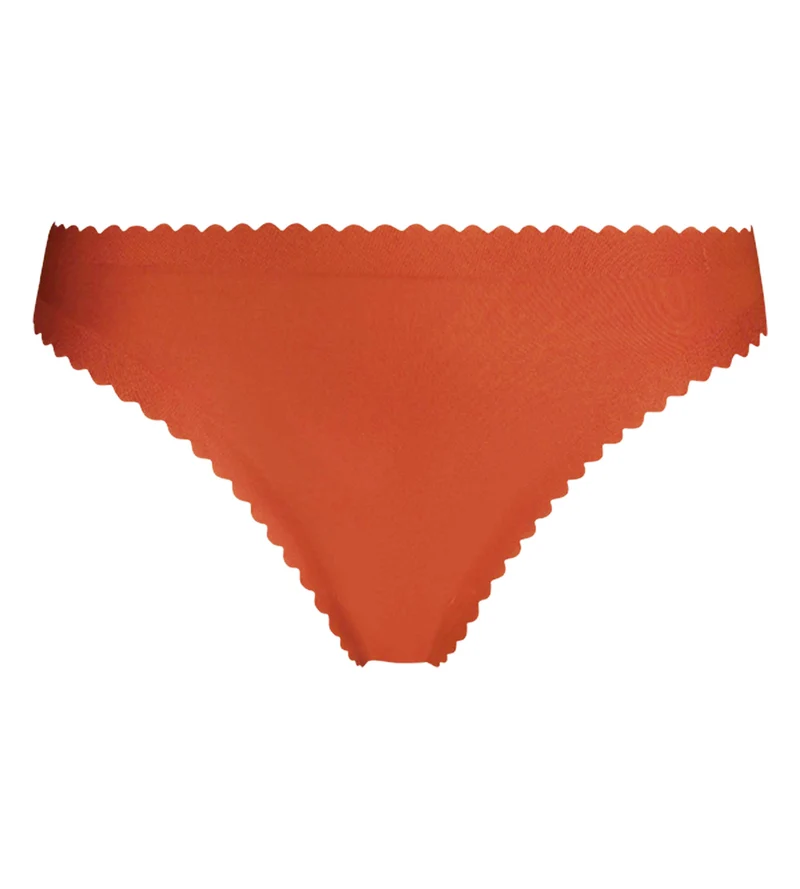 Damen-String „Brun Cannelle” aus Mikrofaser von Dim Body Touch