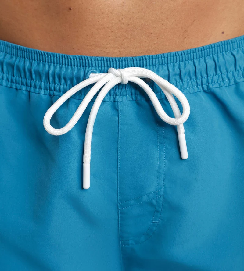Boxershorts für Männer in Blau mit Zitronenmuster von Dim Swimwear