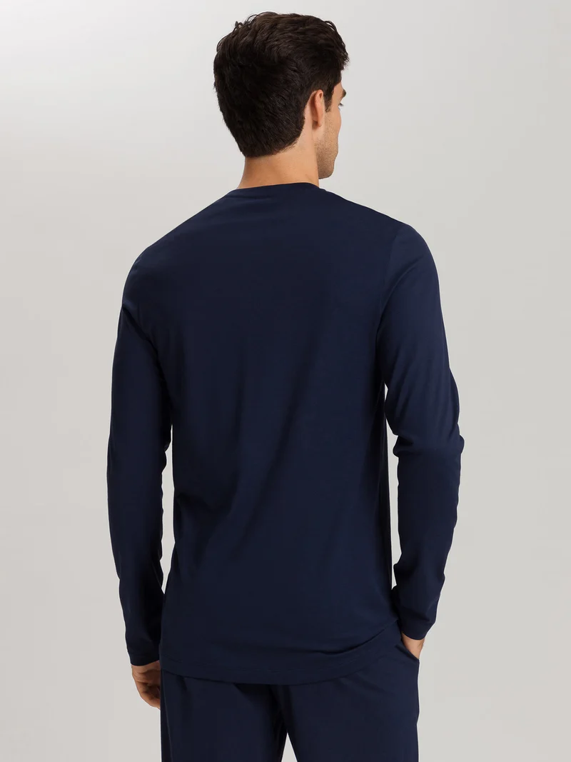 Shirt langarm, O-Neck, NIGHT & DAY