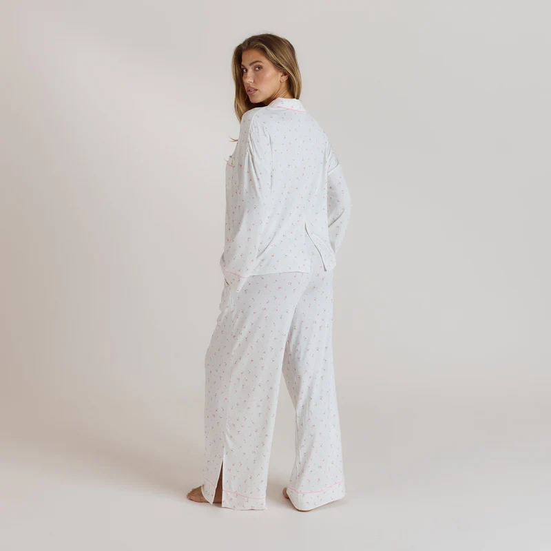 Modal Pyjama Bottoms - Floral Print
