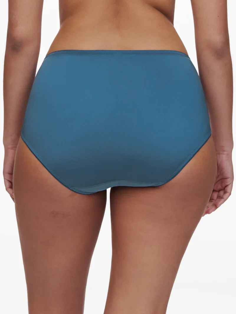 Chantelle - Every Curve High-Waisted Support Full Brief Jeans Blautöne