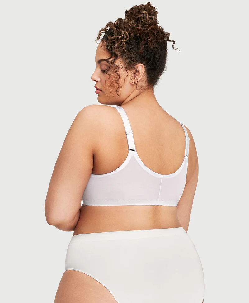MagicLift Front-Closure Natural Shape Bra White