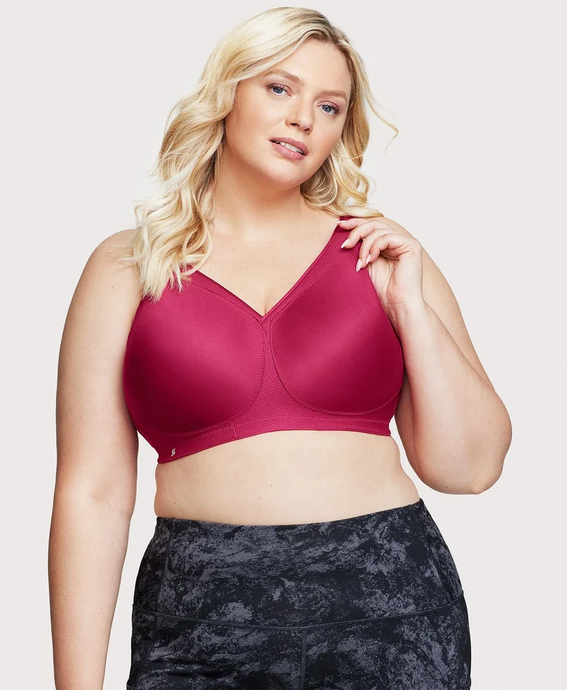 MagicLift Seamless Sports Bra Ruby Red