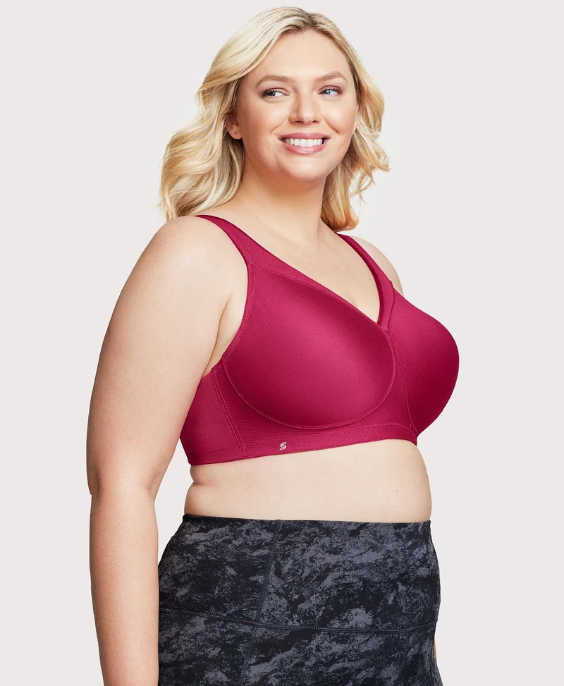 MagicLift Seamless Sports Bra Ruby Red