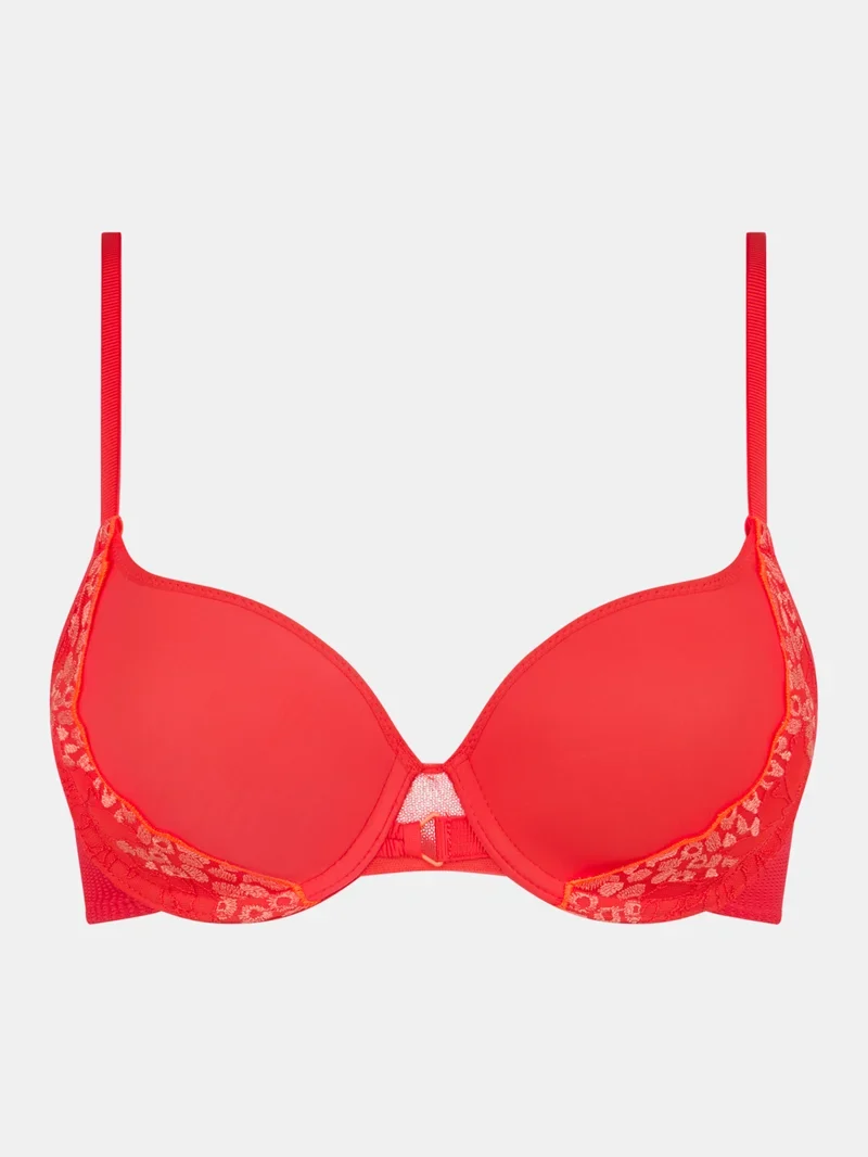 Chantelle - Spice Covering T-Shirt BH Rot Cocktail Multico