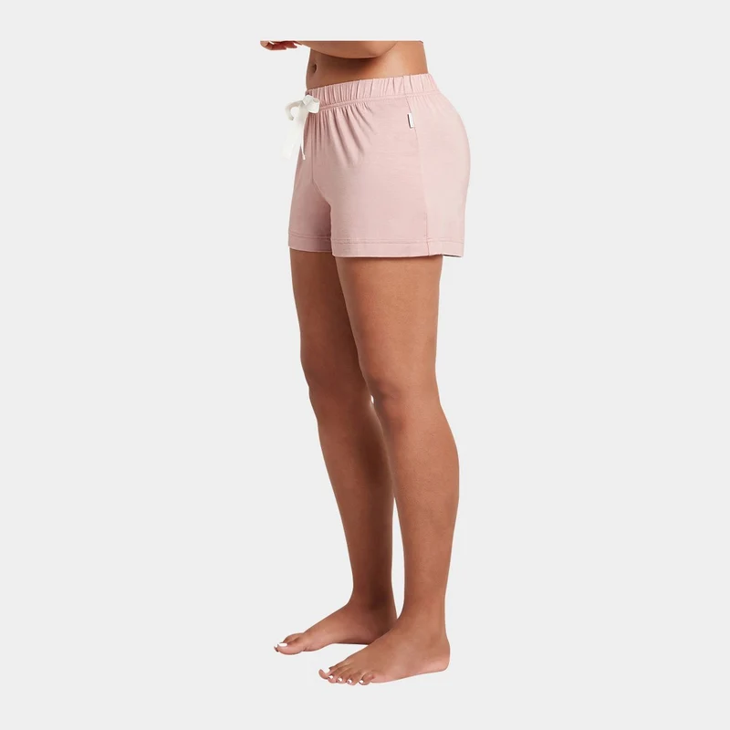 Rosa Bambus-Nachtshorts