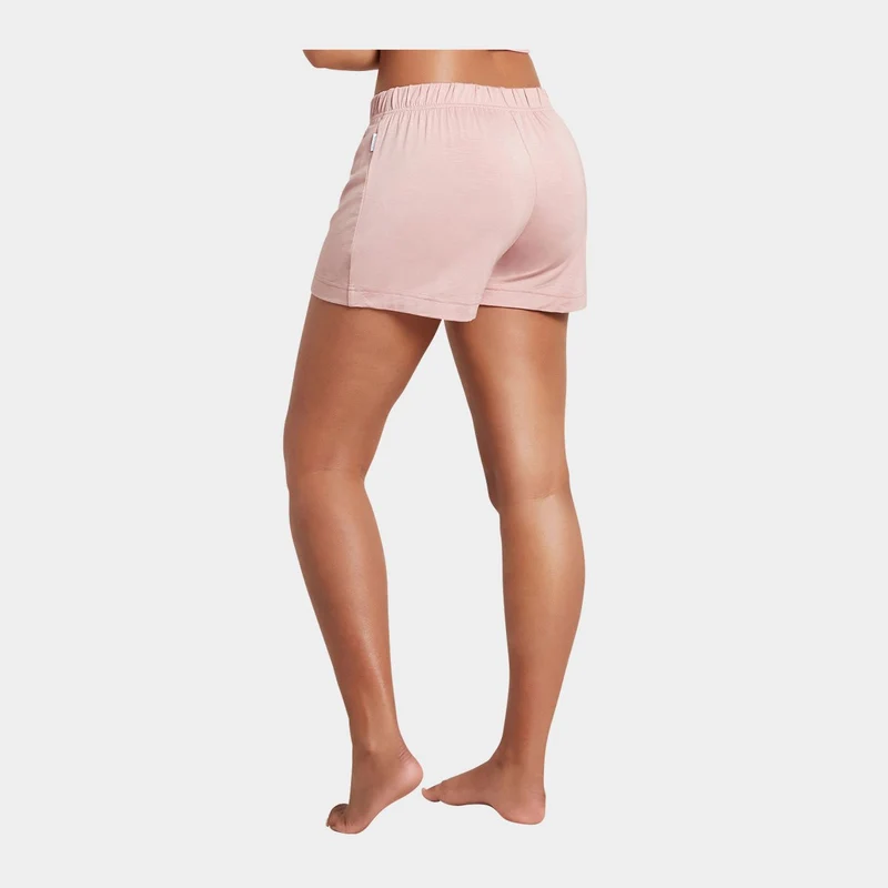 Rosa Bambus-Nachtshorts