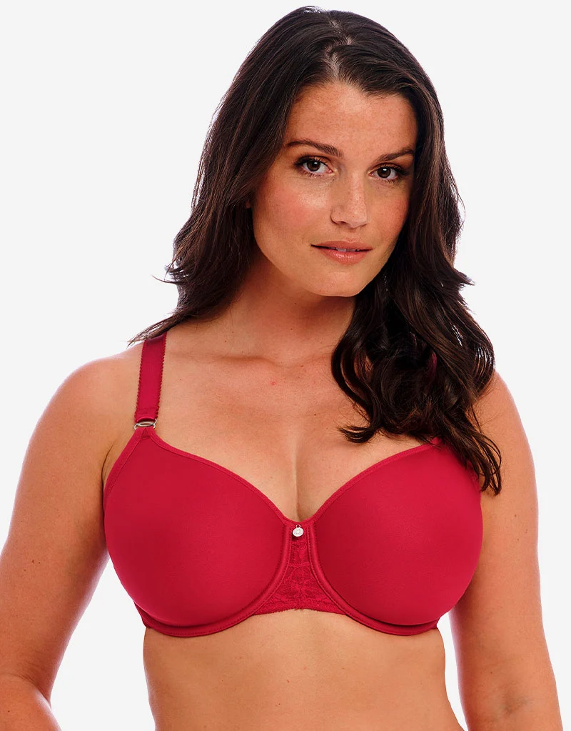 Fantasie Reflect Moulded Spacer Bra Red