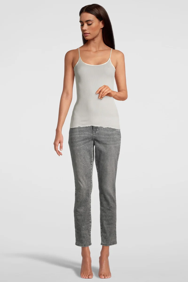 Spaghetti-Top PURE SILK